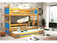 Кровать двухъярусная RICO SMART 3 ольха pilt 5