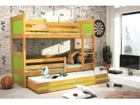 Кровать двухъярусная RICO SMART 3 ольха pilt 4