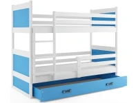 Кровать двухъярусная RICO SMART 4 белая pilt 3