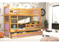 Кровать двухъярусная RICO SMART 4 ольха pilt 3