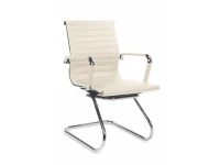 Кресло для посетителей PRESTIGE SKID кремовый pilt 2