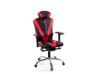 Кресло руководителя VICTORY черно-красный I pilt 2