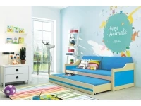 Кровать детская DAWID сосна c матрасами pilt 5