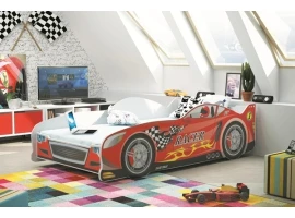 Кровать детская CARS красная