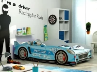 Lastevoodi CARS Police sinine pilt 2