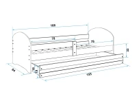 Lastevoodi LUKI 160 pilt 3