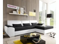 Nurgadiivanvoodi ANTARA SMART valge/must pilt 2