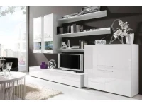 Sektsioon COMO valge kõrgläige/matt valge pilt 2