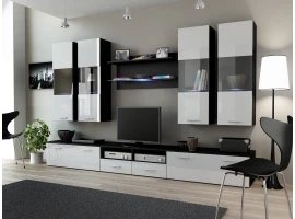 Sektsioon DREAM I valge kõrgläige/matt must