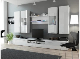 Sektsioon DREAM II valge kõrgläige/matt valge