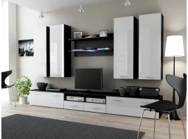 Sektsioon DREAM III valge kõrgläige/matt must