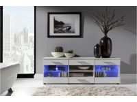 Kummut LOGO I valge kõrgläige/matt valge pilt 2