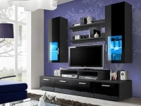 Sektsioon MINI must kõrgläige/matt must pilt 2