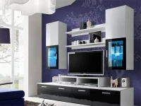 Sektsioon MINI valge kõrgläige ja must kõrgläige/matt valge pilt 2