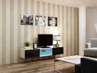 TV стол VIGO RTV со стеклянной полкой pilt 2