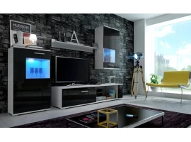 Sektsioon FOXY valge ja must läige