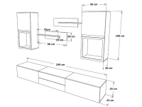 Sektsioon BILBAO valge ja valge läige pilt 3