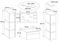 Комплект DREAM/SHINE белый pilt 3