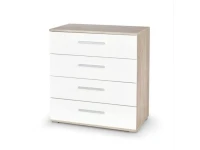 Комод LIMA KM-3 сонома и белый pilt 2