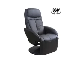 Кресло-лежак OPTIMA recliner черный
