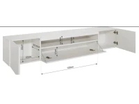 TV стол TV 200 черный pilt 3