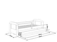 Lastevoodi FILIP valge pilt 3