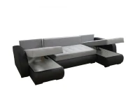 Nurgadiivanvoodi PIREUS BIS hall-must pilt 4