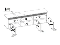 Шкаф навесной SEVILLA 67 pilt 3