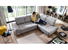 Угловой диван-кровать BARCELONA 1HT P + H + 2,5W L BOK B