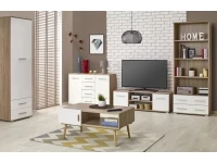 Кровать 90x200 LIMA LOZ 90 сонома pilt 3