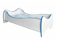 Кровать 140x70 DUO голубая pilt 2