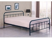 Кровать 120x200 LINDA 120 черная pilt 2