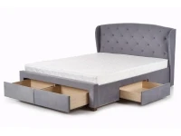 Кровать 160x200 SABRINA серая pilt 3