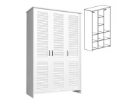 Шкаф для одежды ORIENT S3D pilt 6