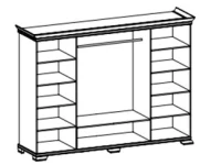 Riidekapp KORA KS3 pilt 7