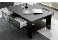 Журнальный стол BLADE 4 черный и глянец сахара pilt 3