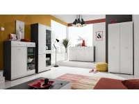 Витрина CLIF SV графит и белый pilt 3