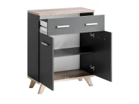 Комод LEGG 1 2D1S графит pilt 4