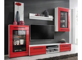 Секция TIMBER 1 красный глянец