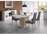 Pikendatav laud STARS 03 valge - tamm sonoma pilt 2