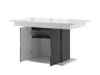 Pikendatav laud STARS 03 valge läige - must läige pilt 5