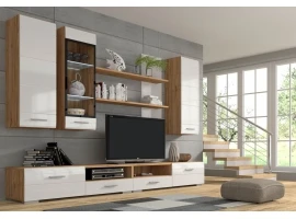 Секция ELIZA белый и дуб вотан