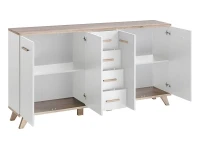 Комод LEGG 4 4D4S белый pilt 3