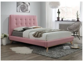 Voodi 160x200 DONA roosa