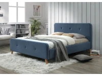 Кровать 160x200 MALMO 160 деним pilt 2