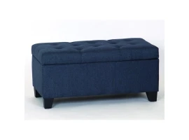 Пуфик 20091 серо-синий