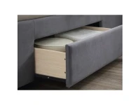 Кровать 160x200 ENGLAND серый pilt 6