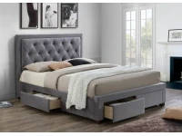 Кровать 160x200 ENGLAND серый pilt 2
