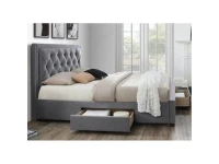 Кровать 160x200 ENGLAND серый pilt 4