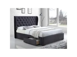 Voodi 160x200 BOLTON pesukastiga